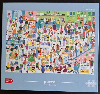 HEMA legpuzzels van ieder 1000 stukjes compleet