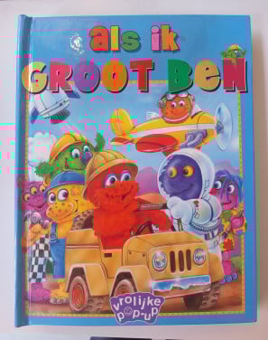 Als ik groot ben Pop-up boek