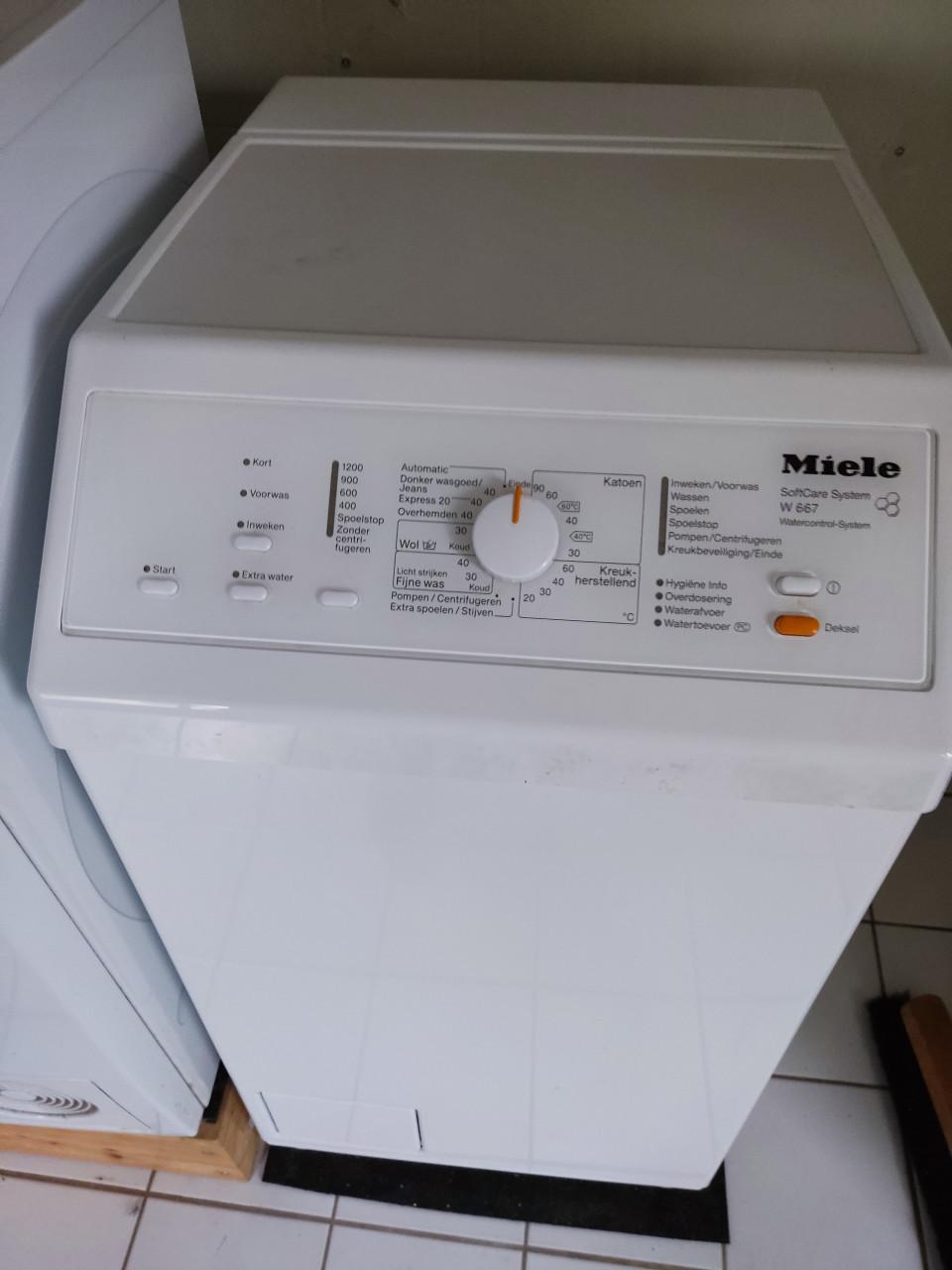 Miele Wasmachine Bovenlader