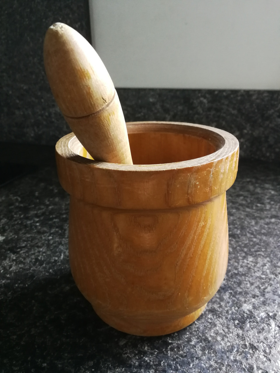Vijzel van hout