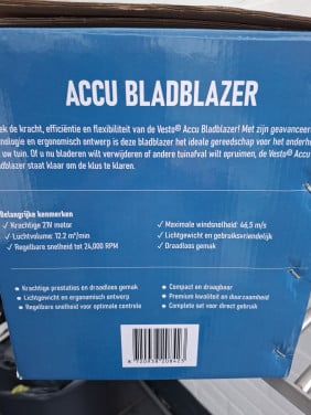 Accu Bladblazer
