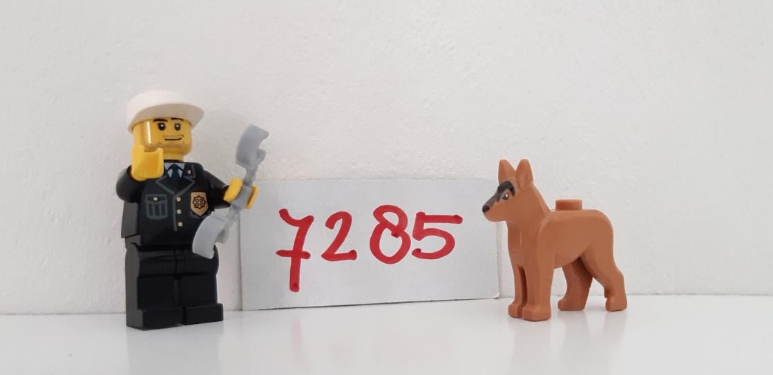 Lego City 7285 : Politiehondpatrouille