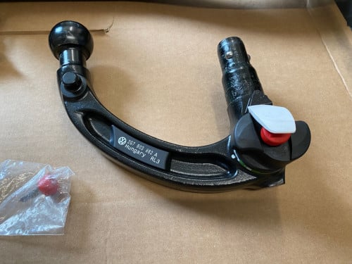 Afneembare VW trekhaak (55 kg KD) incl montagemateriaal