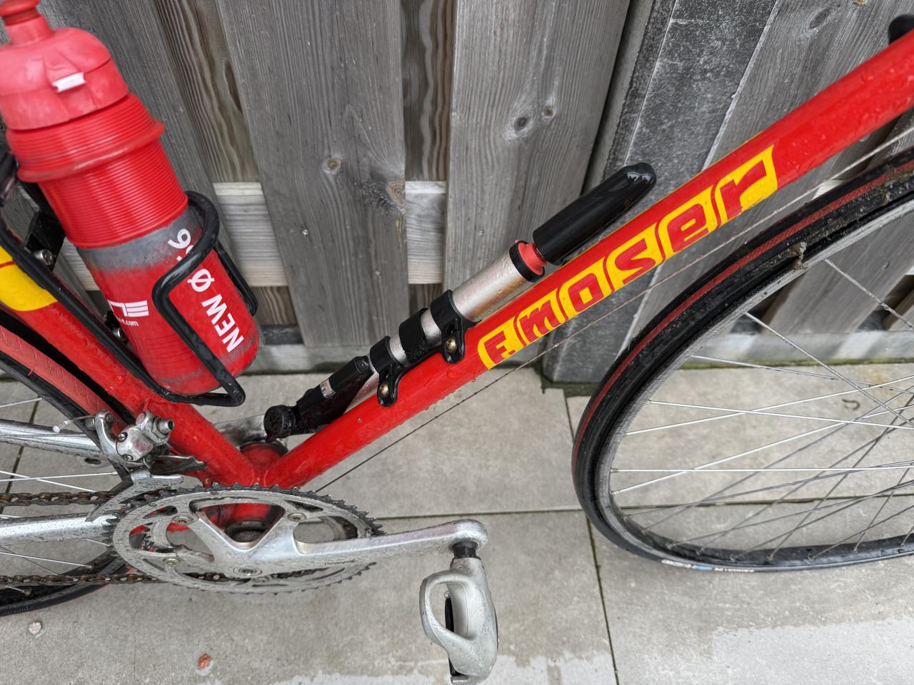 Vintage F. Moser koersfiets. Italiaanse staal.