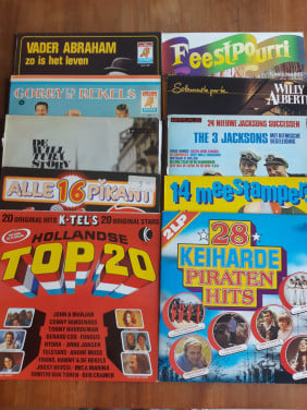 10 Nederlandse lp's voor 10 euro