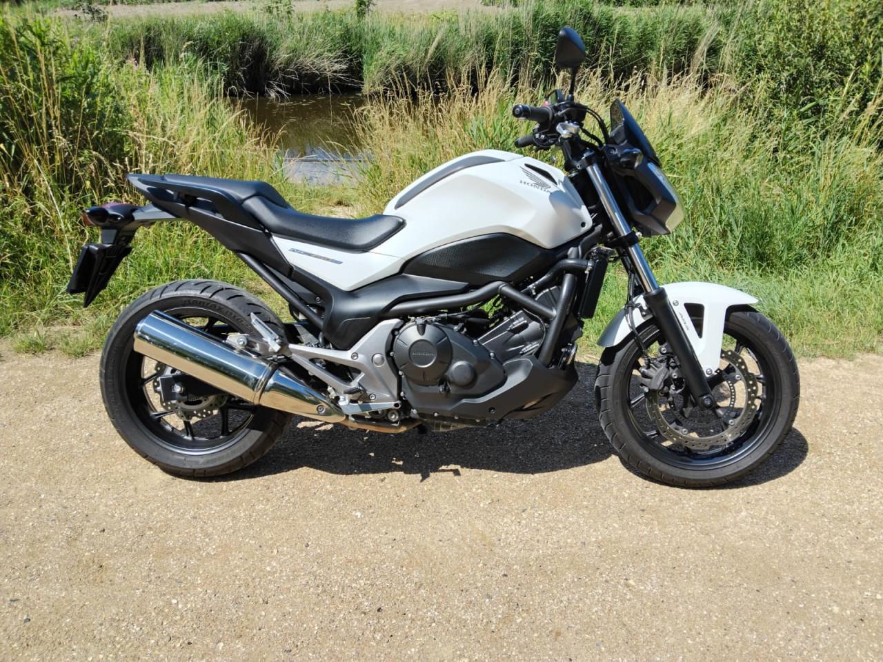 Honda NC750s, nog geen 10.000km op de klok