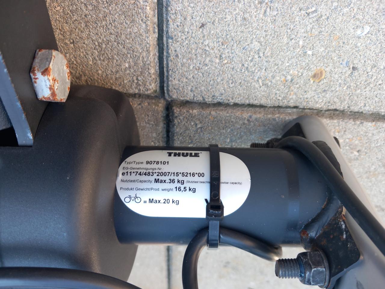 Fietsendrager Thule