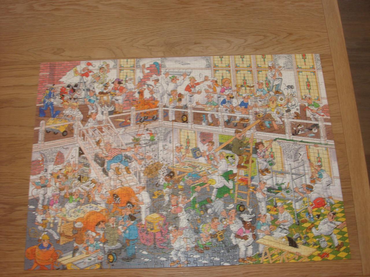 Te koop Complete Jan van Haasteren puzzels De verbouwing / De bouwmarkt