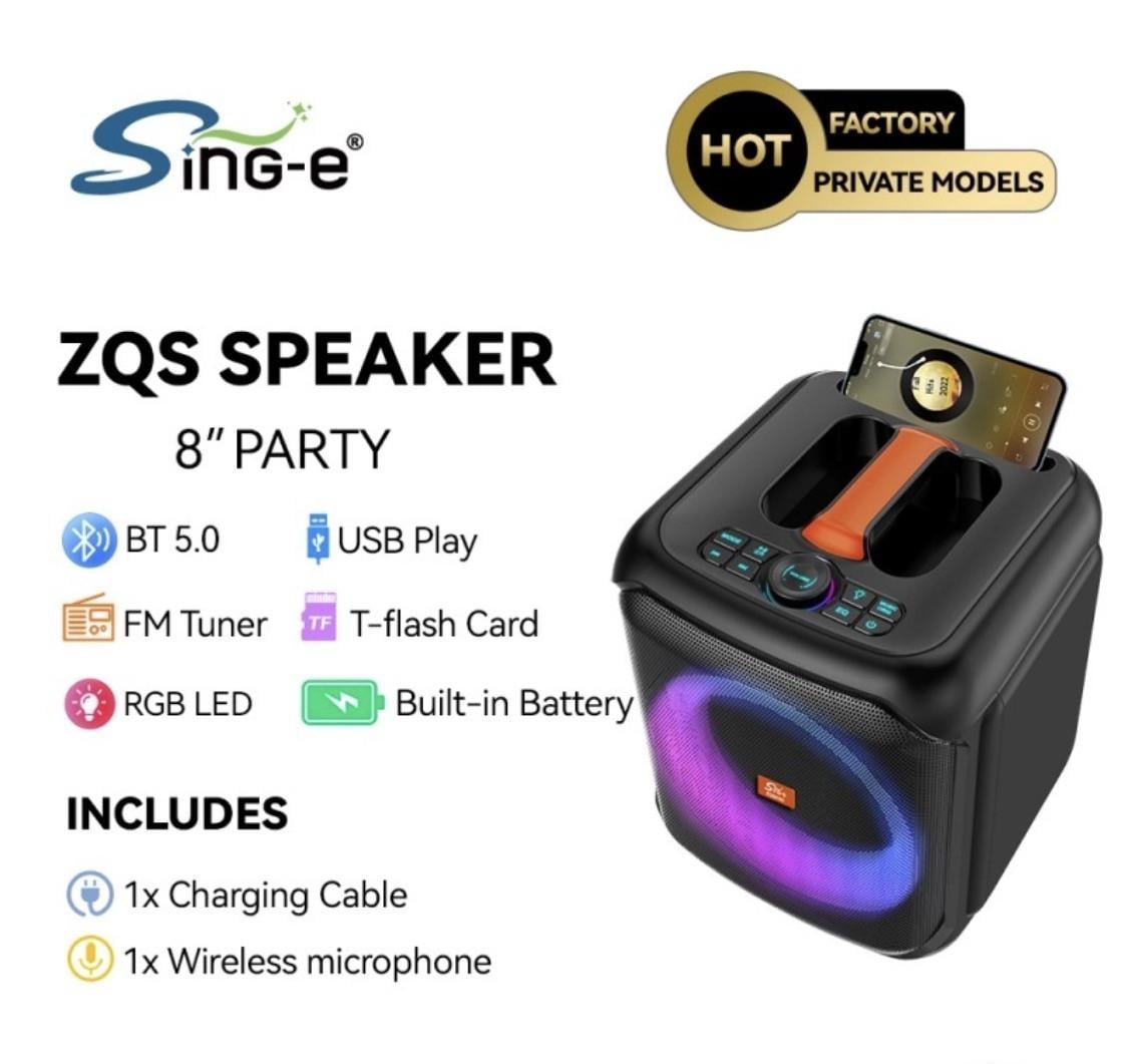 Bluetooth speaker 8 -inch ZQS8180