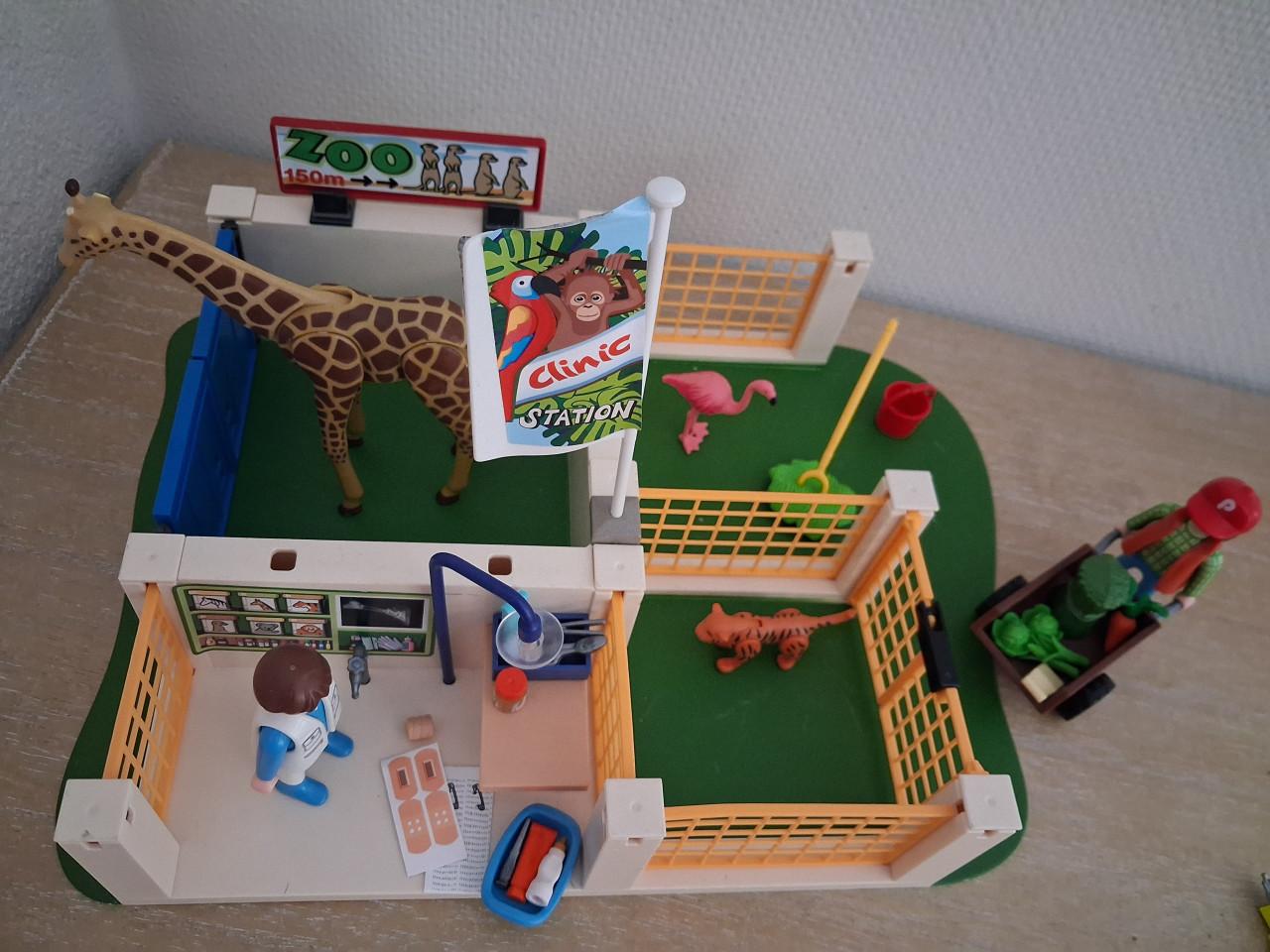 Playmobil dierverzorgingscentrum dierentuin set 4009