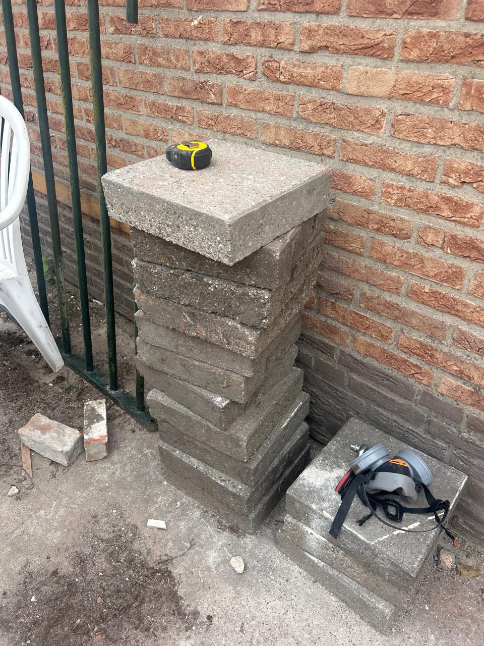 Stoeptegels 8cm dik 30/30