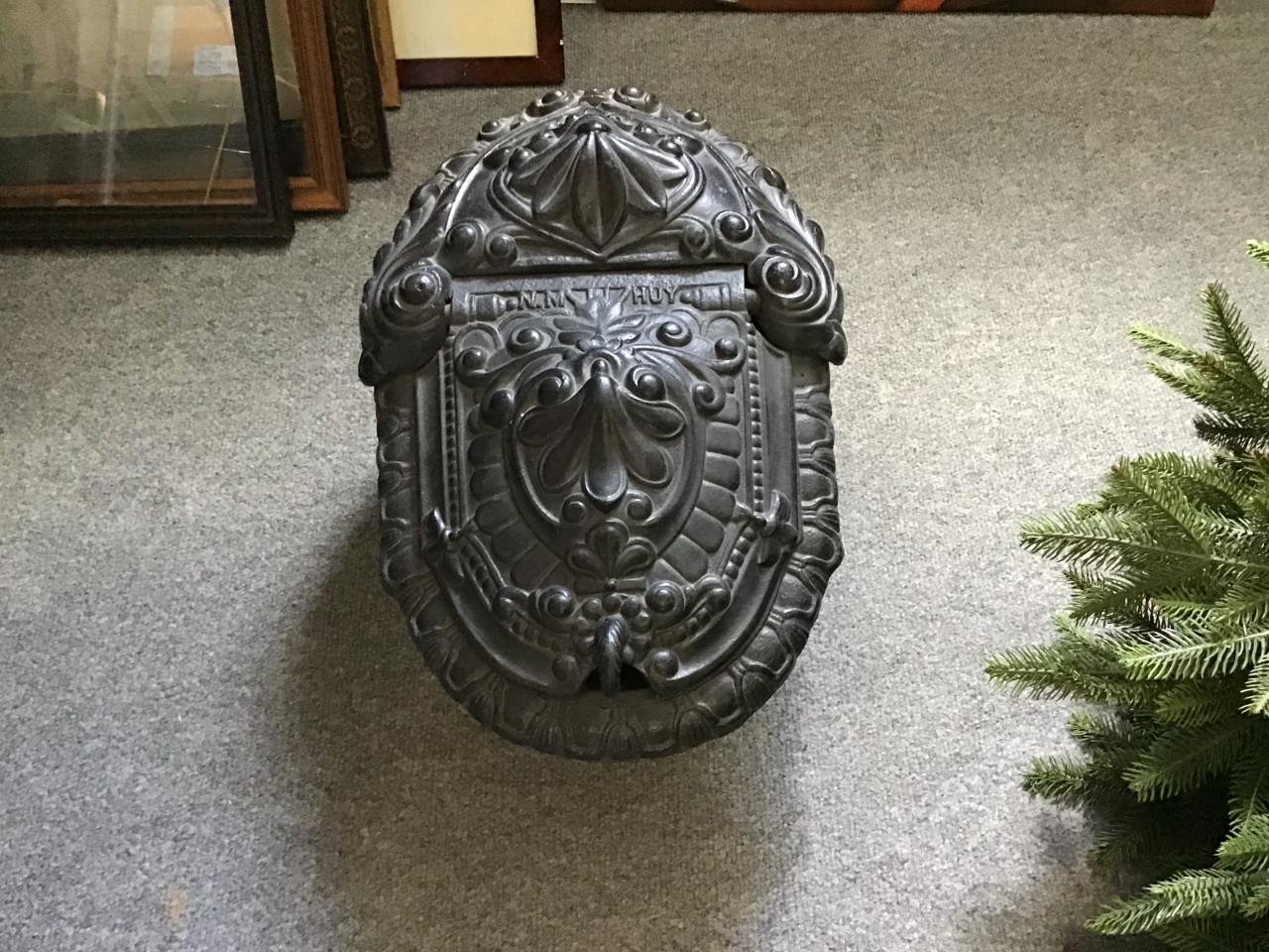 Gietijzeren schildpad kolenkit