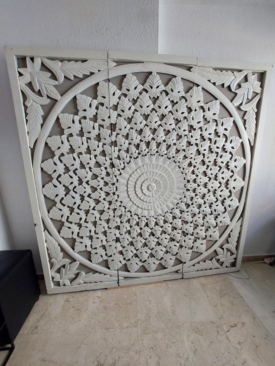 Prachtige 3 luik wanddecoratie 1.83m x 1.83m
