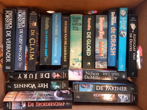 Thrillers voor 1 euro per stuk