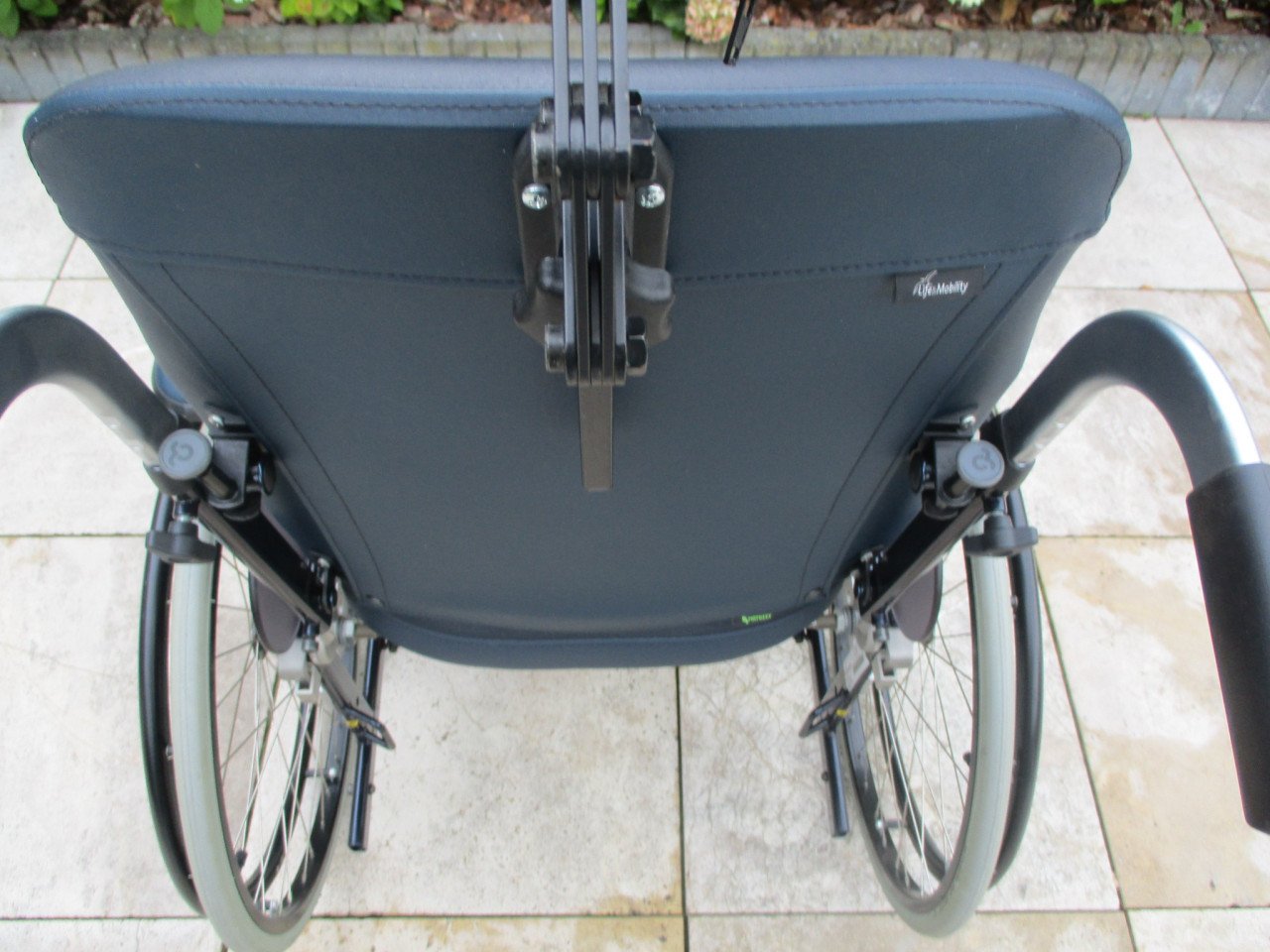 Zgan Roxx rolstoel van Life & Mobility , geheel demontabel