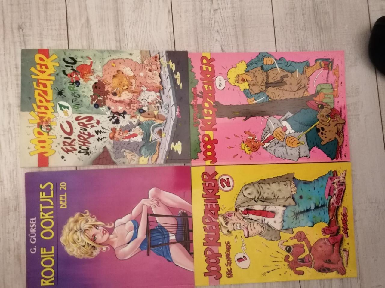 3x joop klepzeiker 1x rooie oortjes