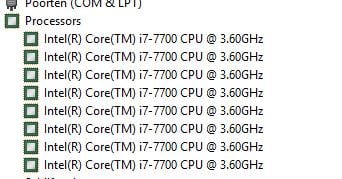 Dell Optiplex 3050 i7-7700/NVMe256Gb/Hdd 1Tb/16 gb Ram