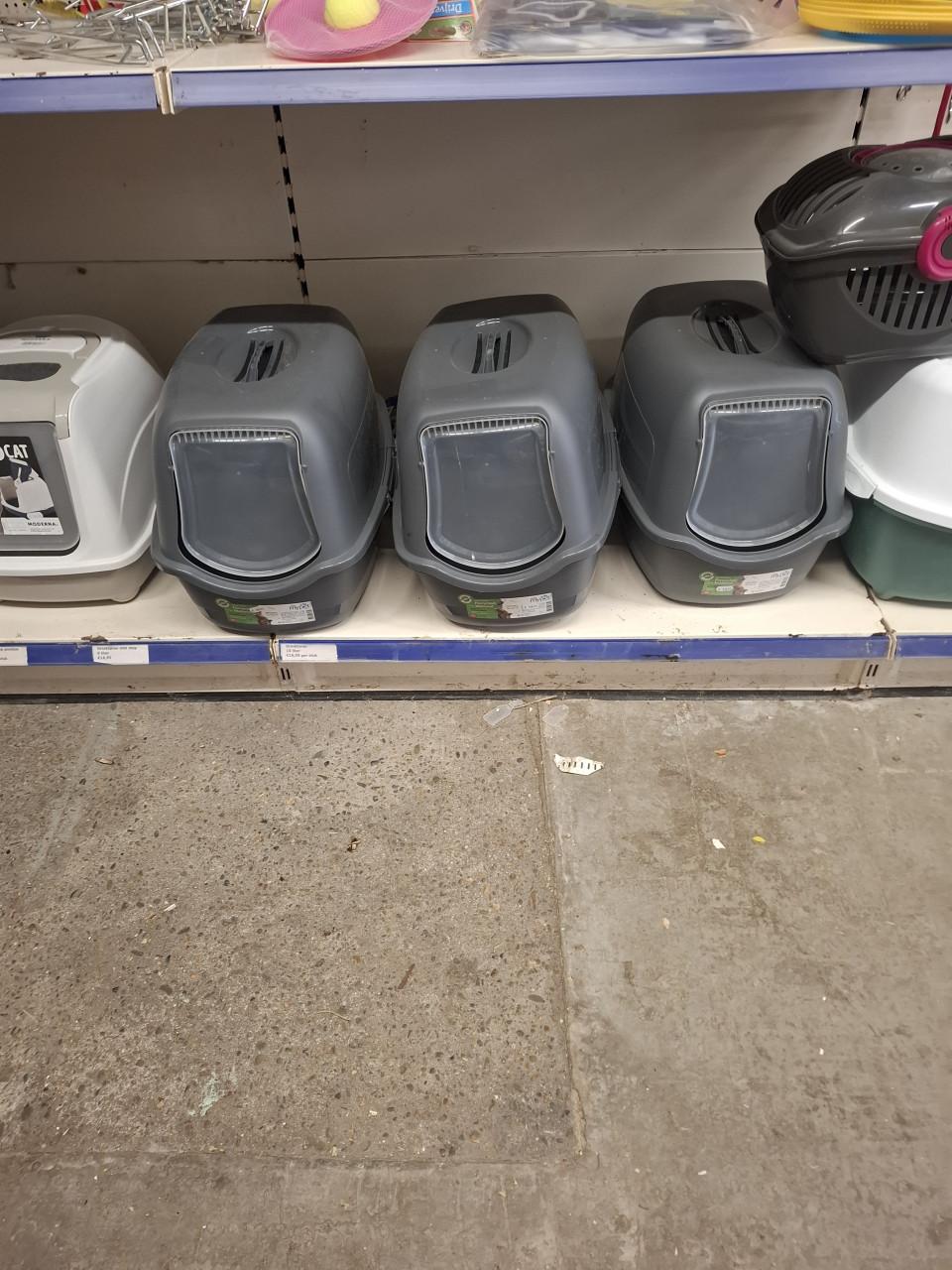 Deze week nog 50% KORTING OP ALLE KATTENBAKKEN