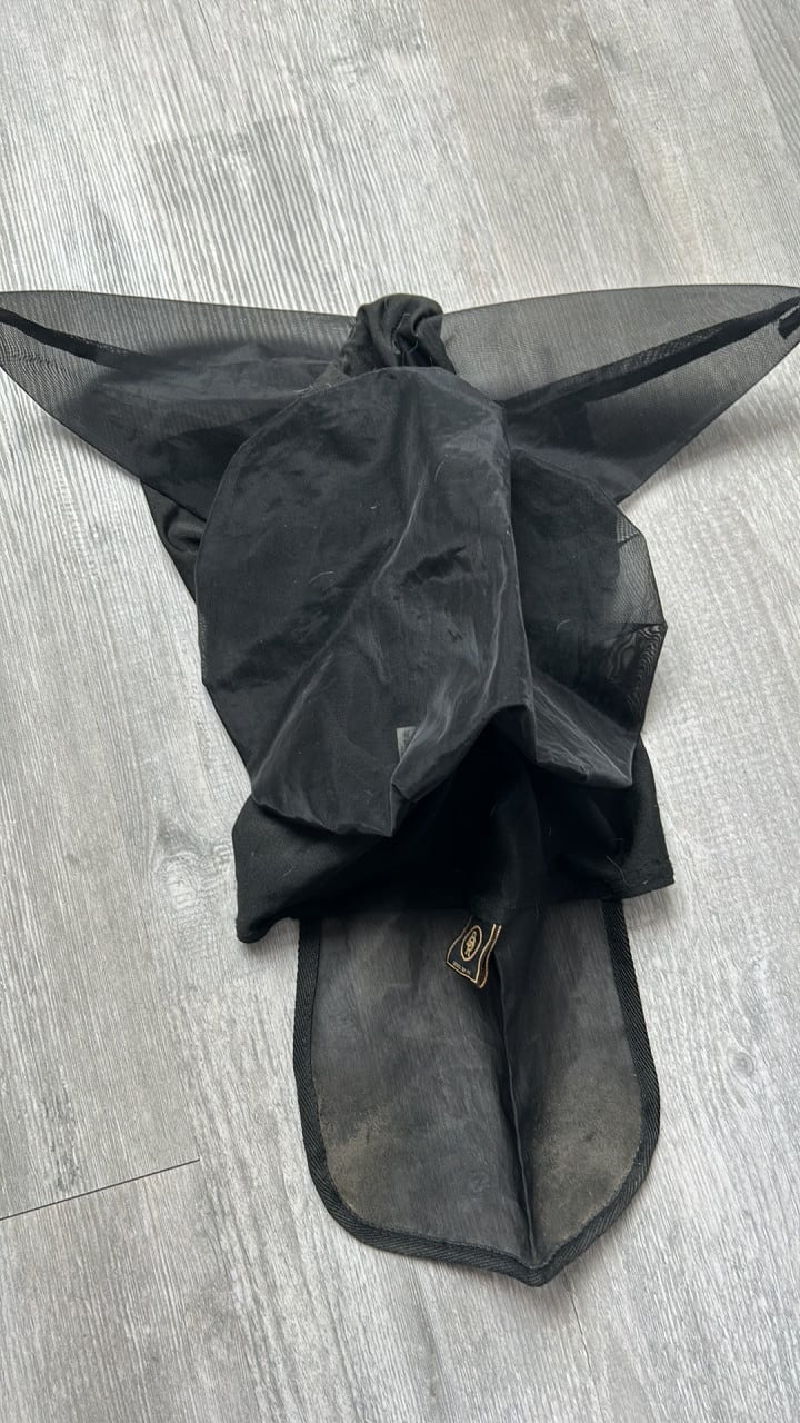 Vliegenmasker zwart BR