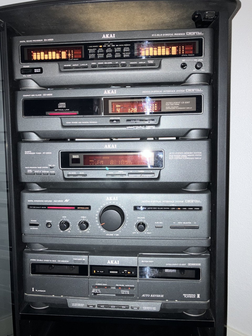 Mooie complete AKAI stereo set