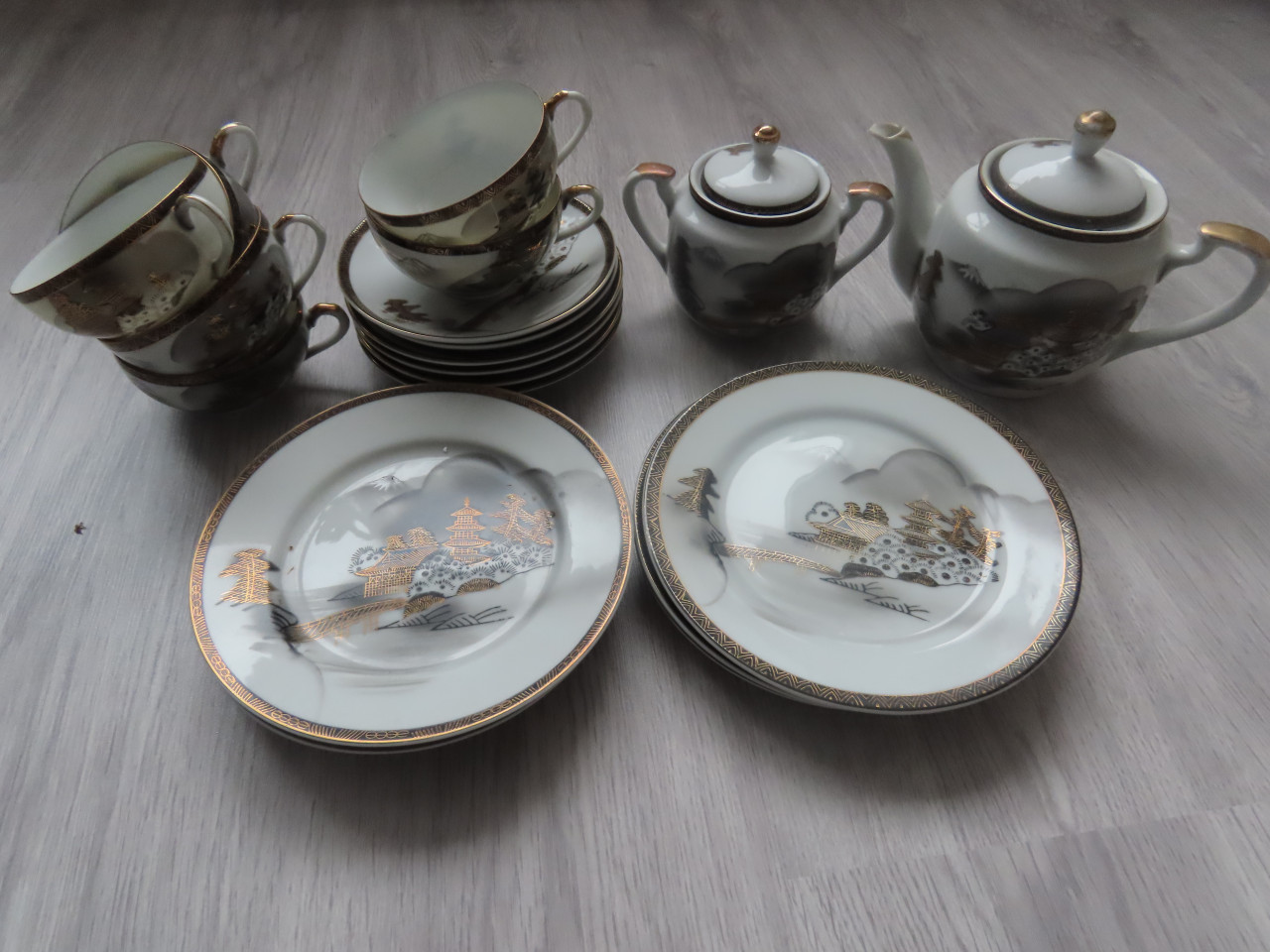Antiek chinees servies