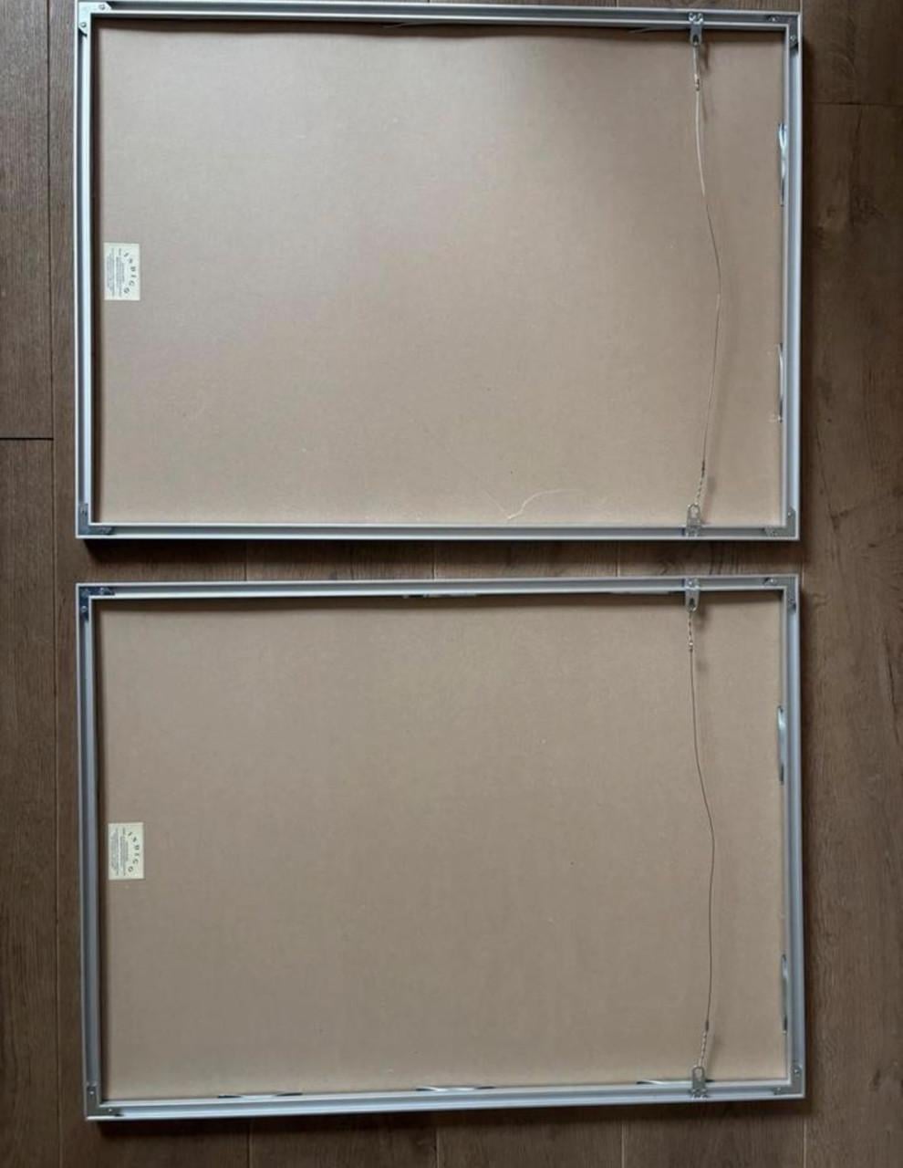 Surrealistisch Tweeluik -Moderne Kunst Abstracte Kunstwerken