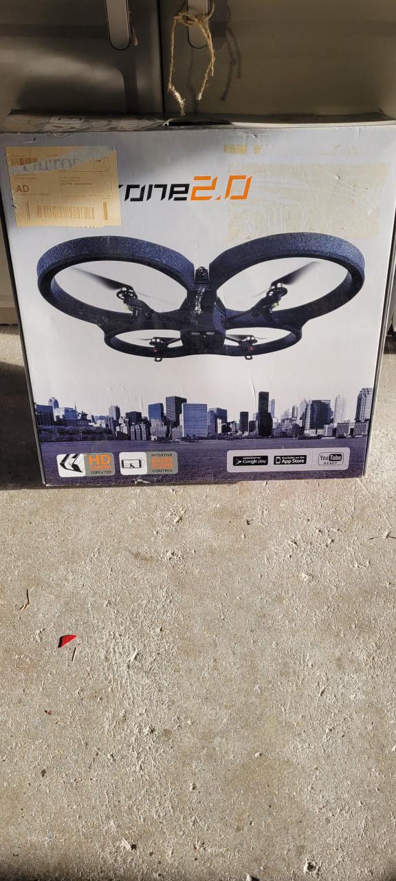 Oude parrot drone