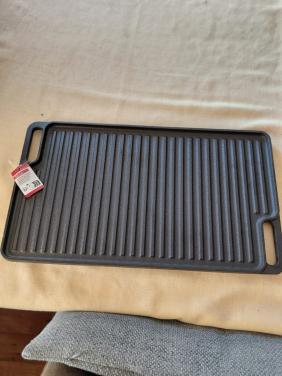 Grill plaat gietijzer NIEUW