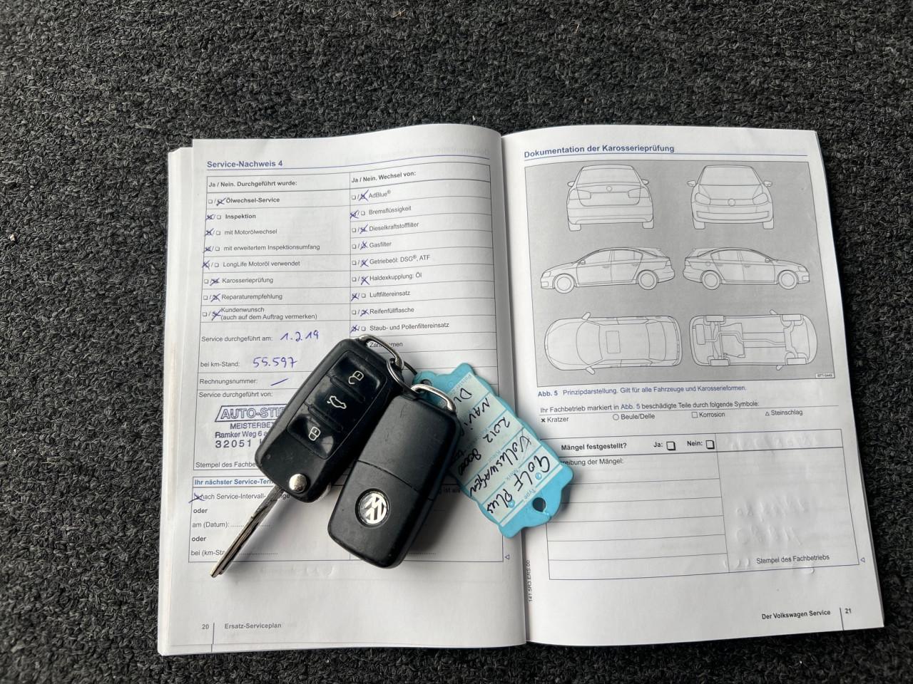 Keurige luxe Golf Plus uit 2012 met slechts 81.500 km, Dealeronderhouden!