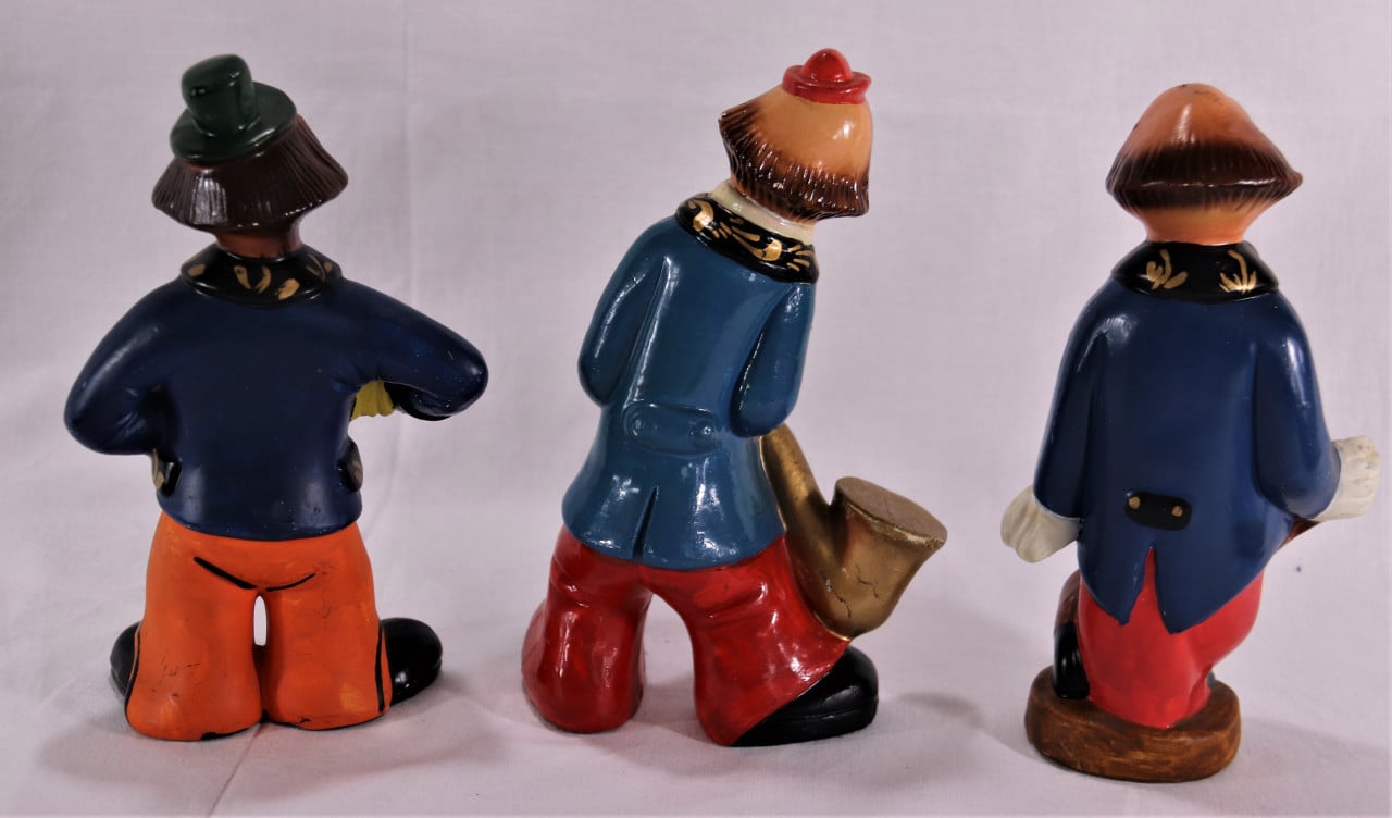 Set van 3 Muzikale Clowns