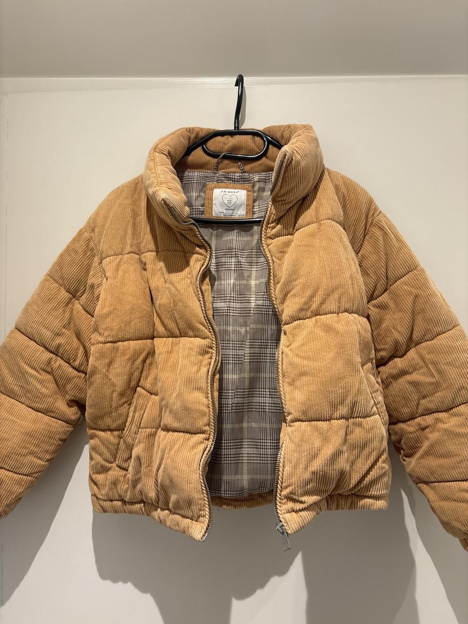 Primark ribstof winterjas 146/152