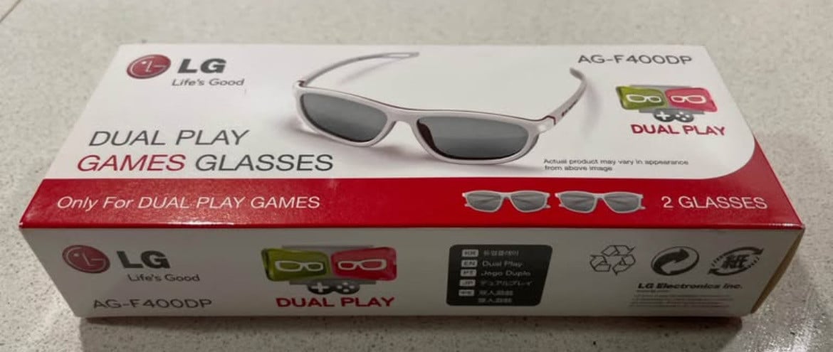 3D brillen LG