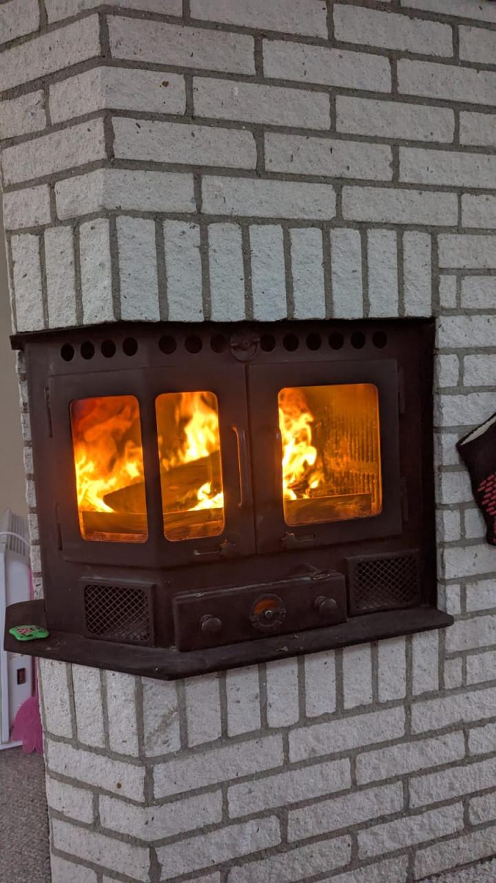 Inbouw Hout hoekhaard links Glas