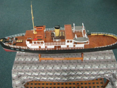 Scheepsmodel KONINGIN EMMA.