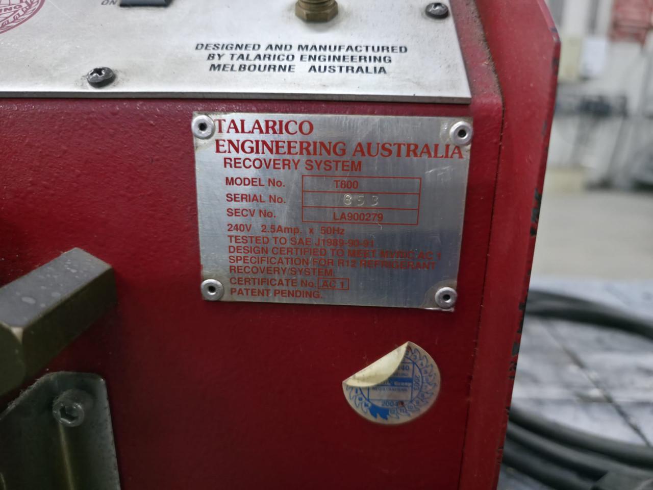 T-800 Airco Recovery System – Professioneel (R134a)