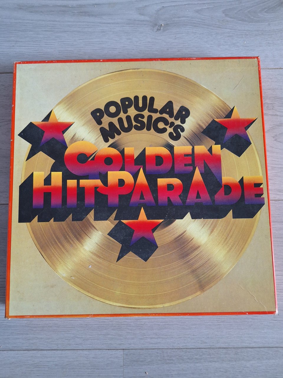 8 lp box golden hitparade 1960 tot 1973