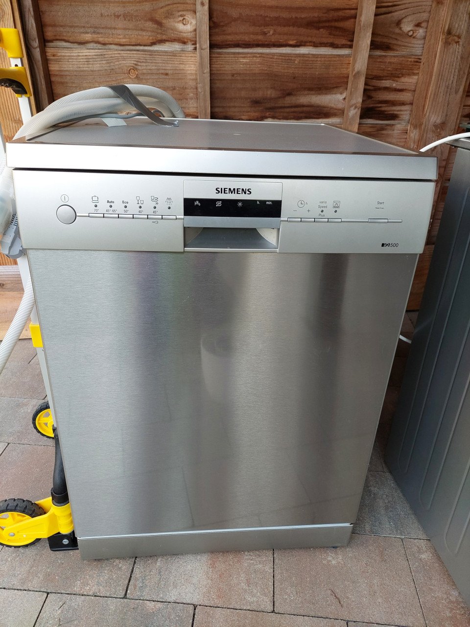 4 pits gasfornuis met oven en vaatwasser