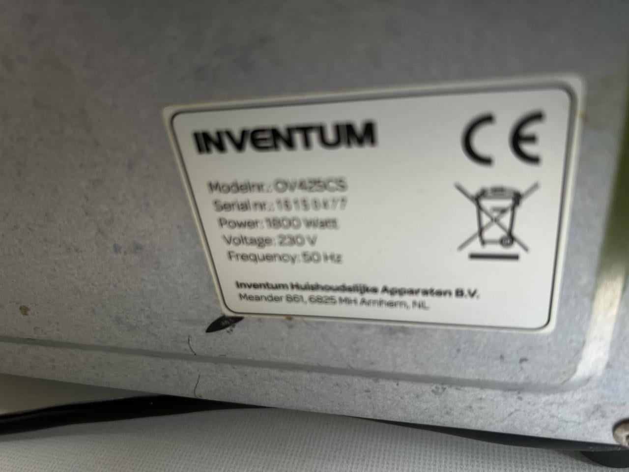 Inventum OV425CS Hetelucht Ovenmet Grill