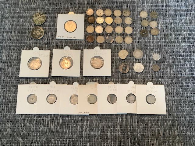 Lotje “sloop zilver” Nederlandse zilveren munten.