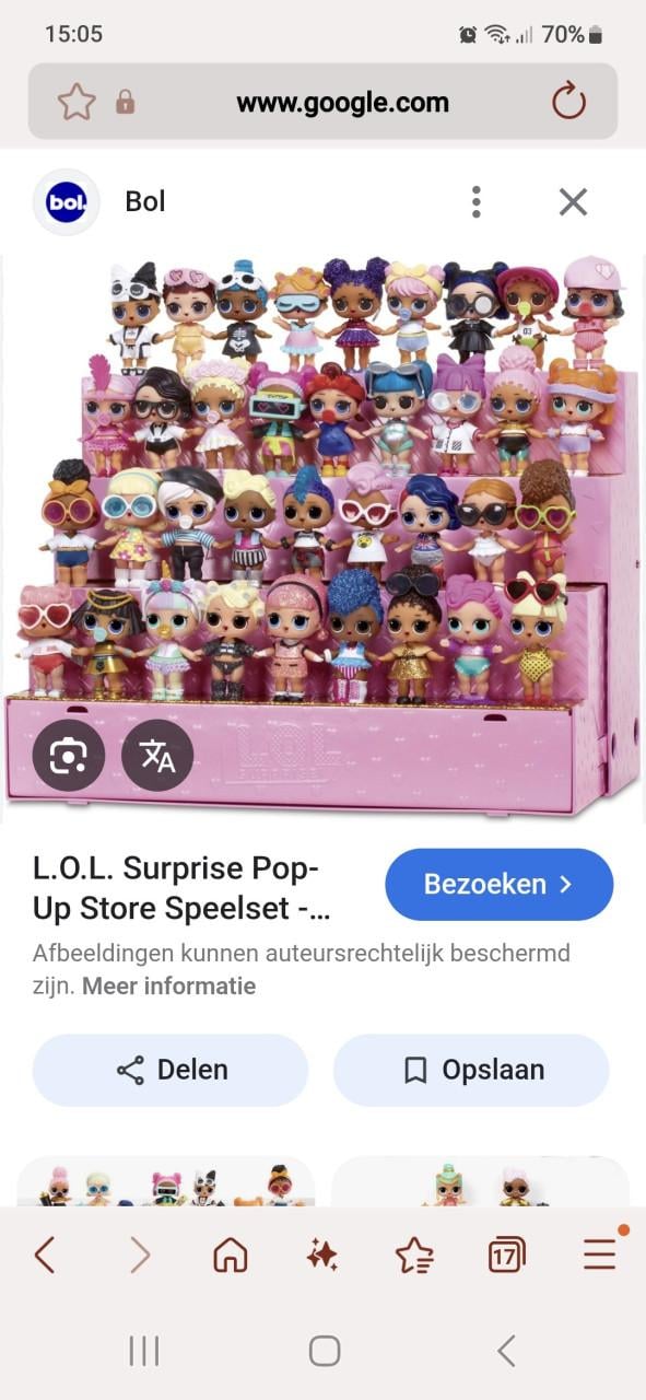 Ik zoek l.o.l poppetjes