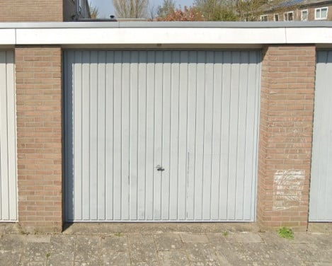 Garagebox aan de abraham Kuyperstraat in Vlissingen