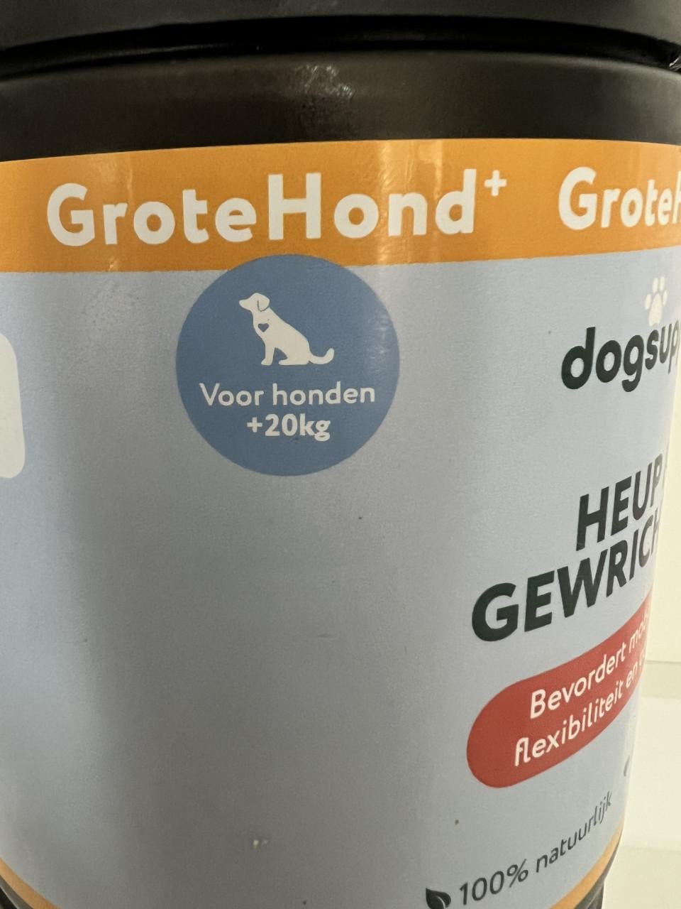 Dogsuppy voedingssupplement voor heup en gewrichten grote hond