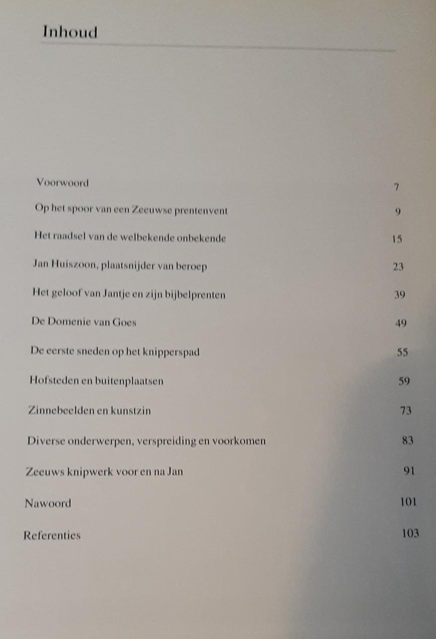 Jan de Prentenknipper, door Joke en Jan Peter Verhave, Zeeuwse Volkskunst