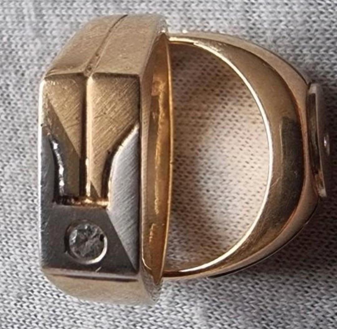 3x gouden ring 14 karaat 23 gram