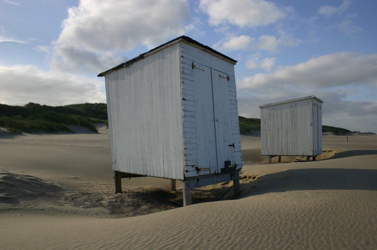Charmant strandhuisje (2 x 2 meter)