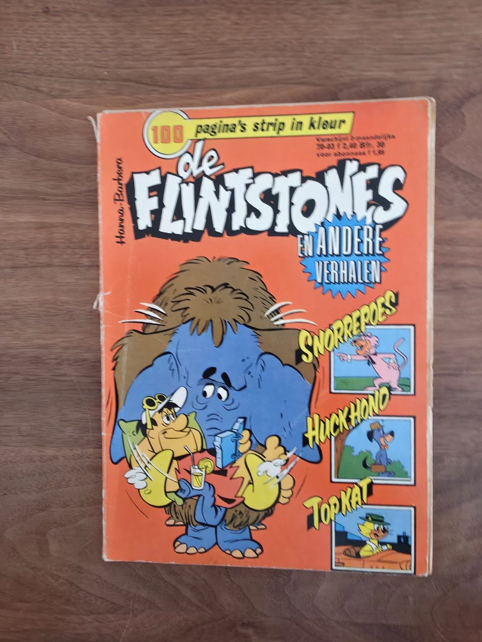 Fred Flintstone strips