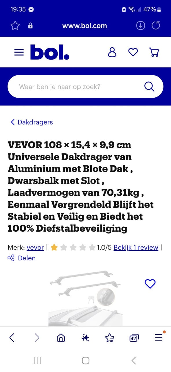 Dakdragers universeel