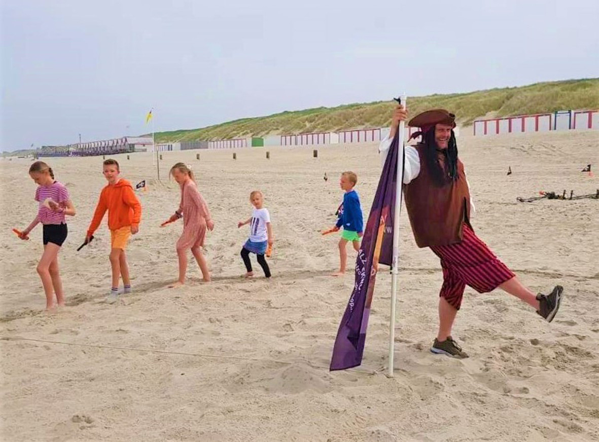 Unieke schatzoek feestjes met zeeroverskapitein Dirkie Duit
