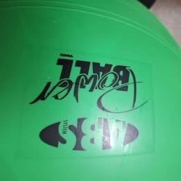 ABS powerbal, zitbal, fitbal 55 cm