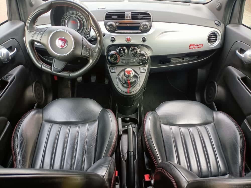 Nette Fiat 500c TwinAir Turbo 0.9 uit 2013 met sport interieur!